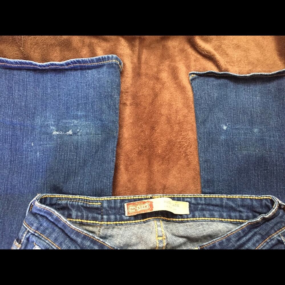 Big star Remy Flare low rise jeans Size 26l - Picture 4 of 6